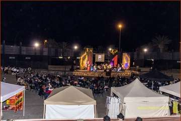 Concierto de música popular canaria en el Auditorio José Vélez del parque urbano de San Juan (Telde)/Ildefonso Rodríguez.